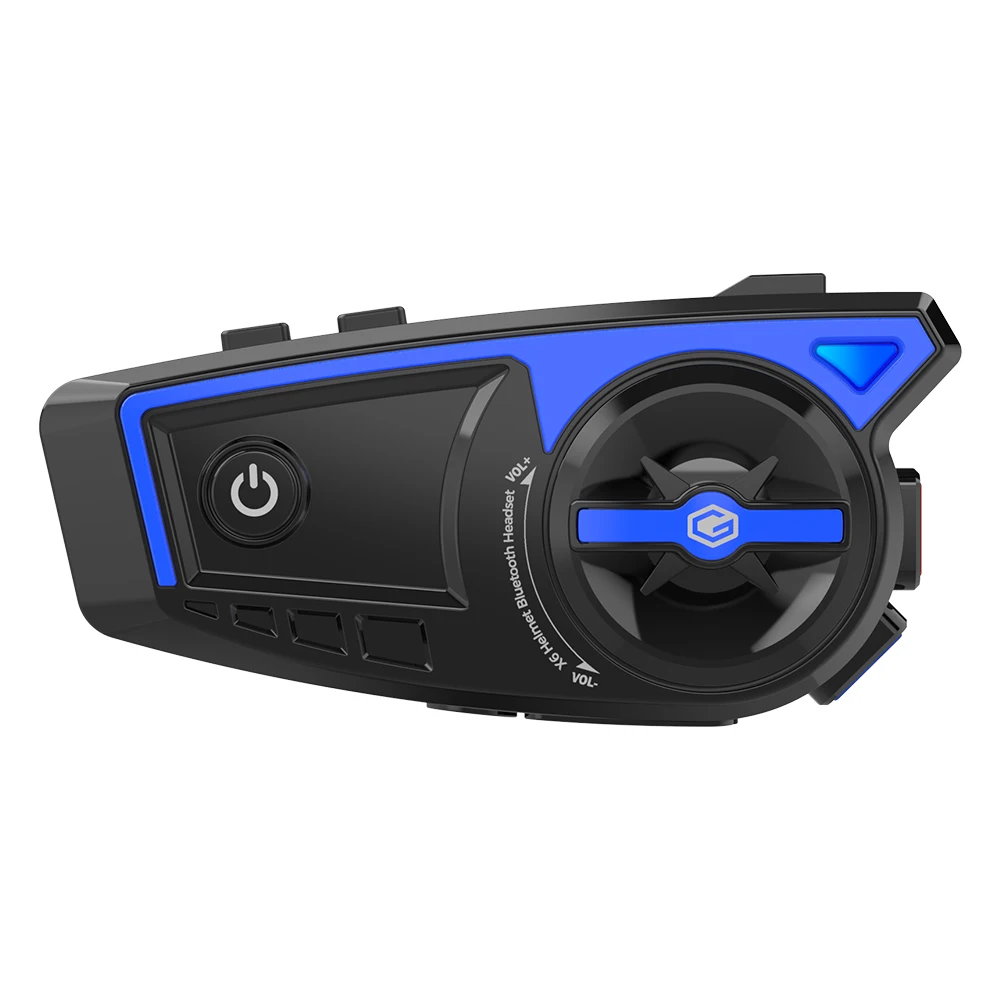 

GEARELEC X6 Motorcycle Helmet Bluetooth Headset Wireless BT 5.3 Noise EDR Waterproof Reduction Communicator Motorbike Interphone