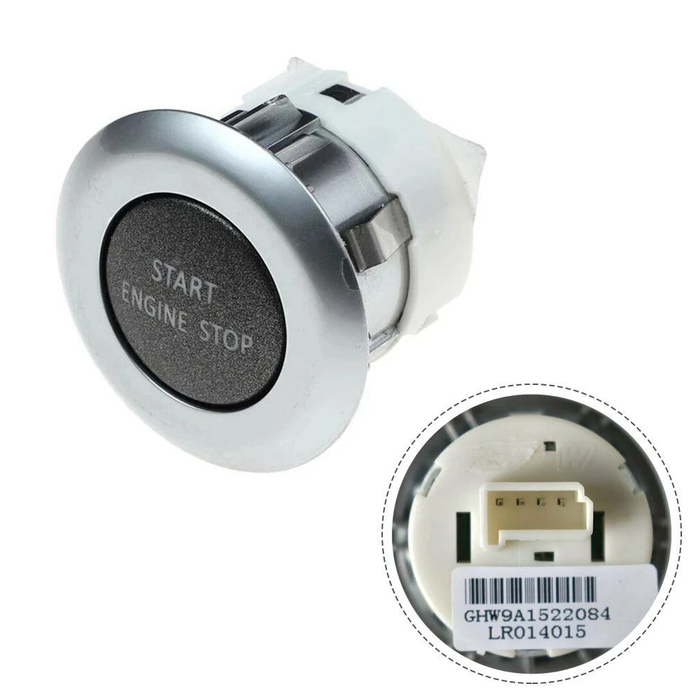 

1pc Engine Start Stop Keyless Ignition Switch Button One-key Start Toggle Button Start Switch For Land Range Rover Sport LR4