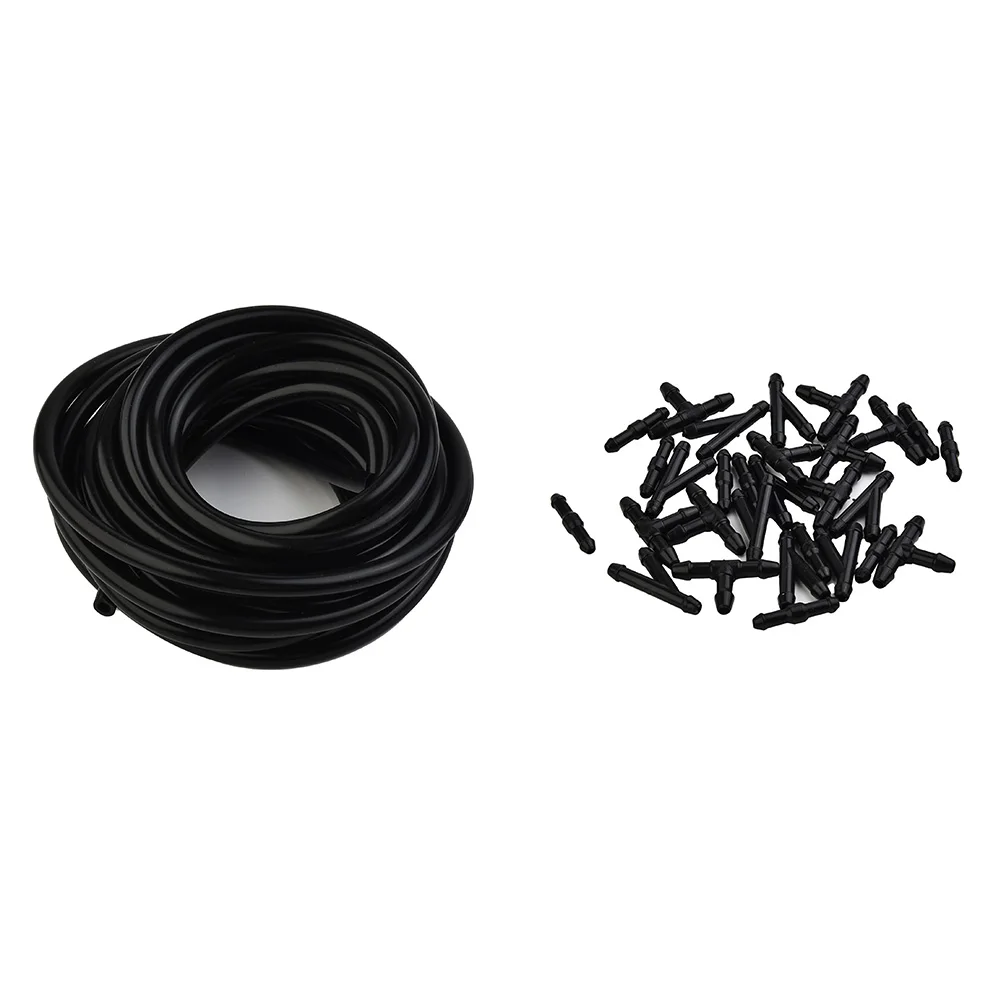 

Jet Connector Hose Pipe Replacement Splitter T/Y/I Type Black Car For Nozzle Pump Tube Washer Water Windshield