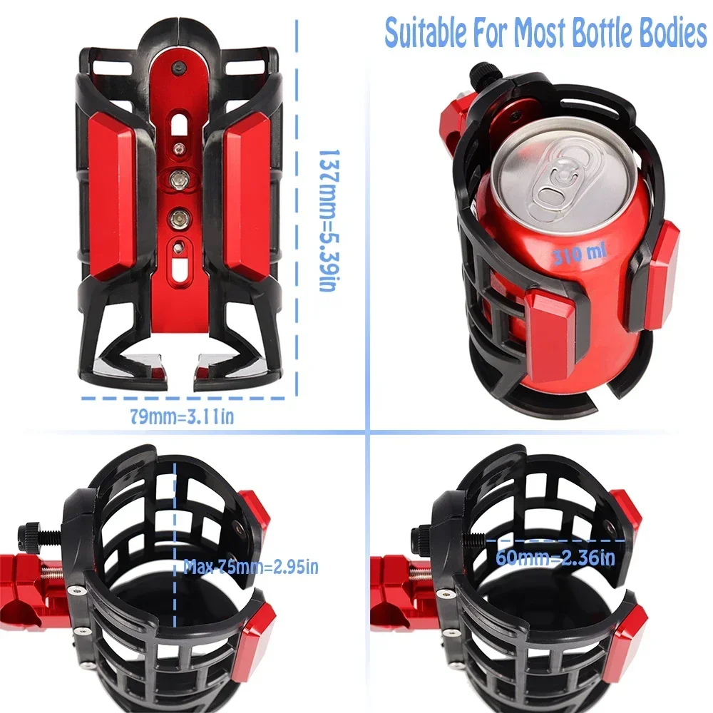 Подстаканник для Ducati Monster 620 659 695 696 796 797 + 800 821 Stealth Stripe Plus S2R 1000 аксессуары