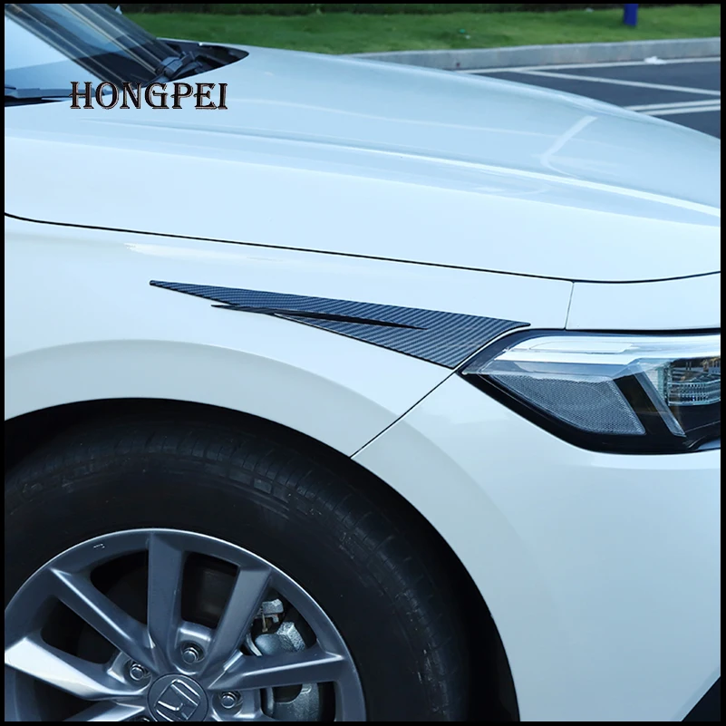 Стайлинг автомобиля для Honda Civic 11th 2022 2023 карбоновый узор фара передняя лампа