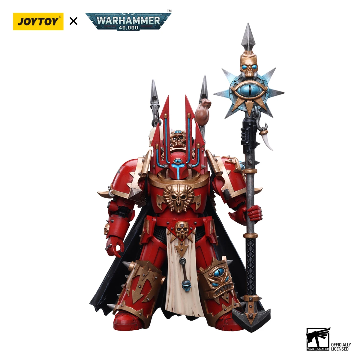 S Warhammer 40k Mecha Joy Toy Chaosspace Marines Crimson Slaughter Sorcerer Lord In Terminator Armour