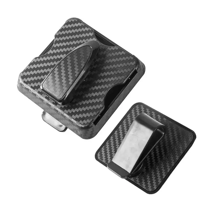 

Car Sunglass Holder Glasses Visor Clip Car Visor Clip Stable Storage Holders Organizer Fixed Clip On Back For Card Ticket For