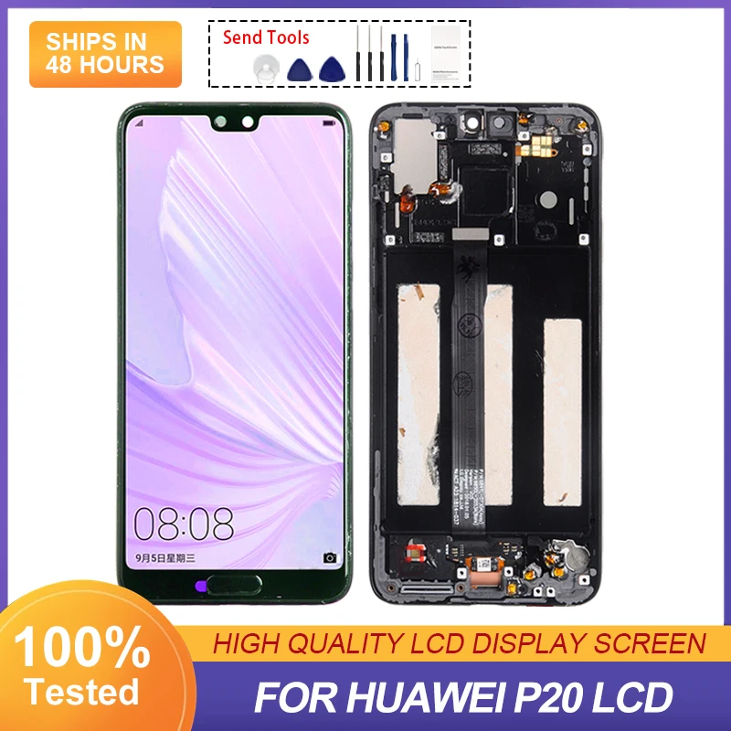 

5.8 Inch LCD For Huawei P20 Display Touch Screen Digitizer EML-AL00 EML-L09 EML-L22 EML-L29 Assembly Free Shipping 1Pcs