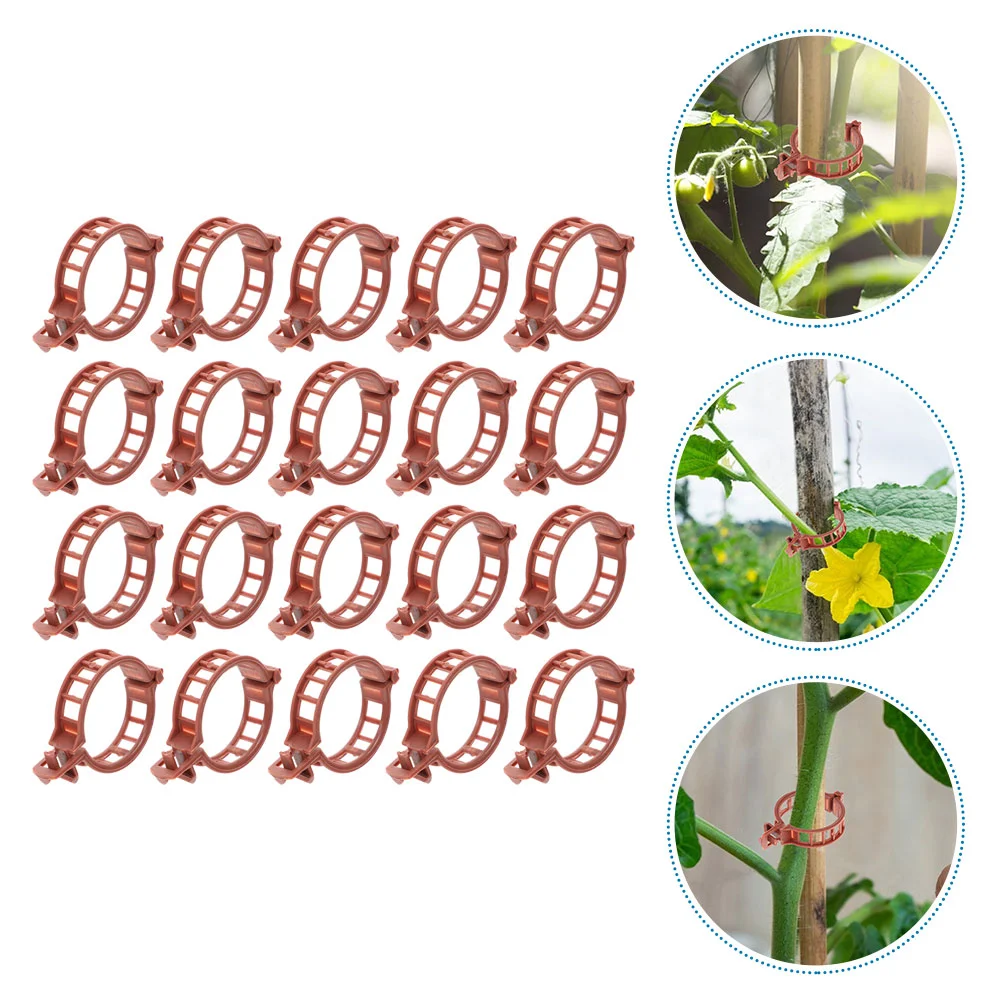 

Clips Support Vine Clamps Flower Clip Bending Grafting Stem Garden Supports Bender Plastics Trellis Strawberry Fixing