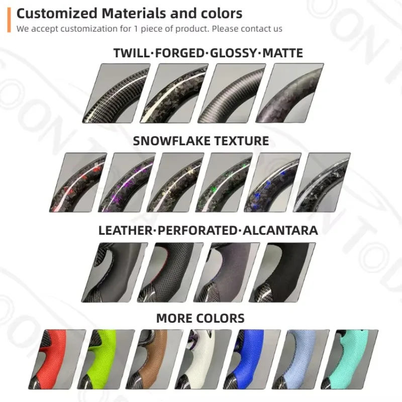 Фото Спортивный модифицированный руль OEM для GLC E S CLS A45 C63 E63 S63 G63 W204 W205 W213 W219 W222, аксессуары для тюнинга салона №4