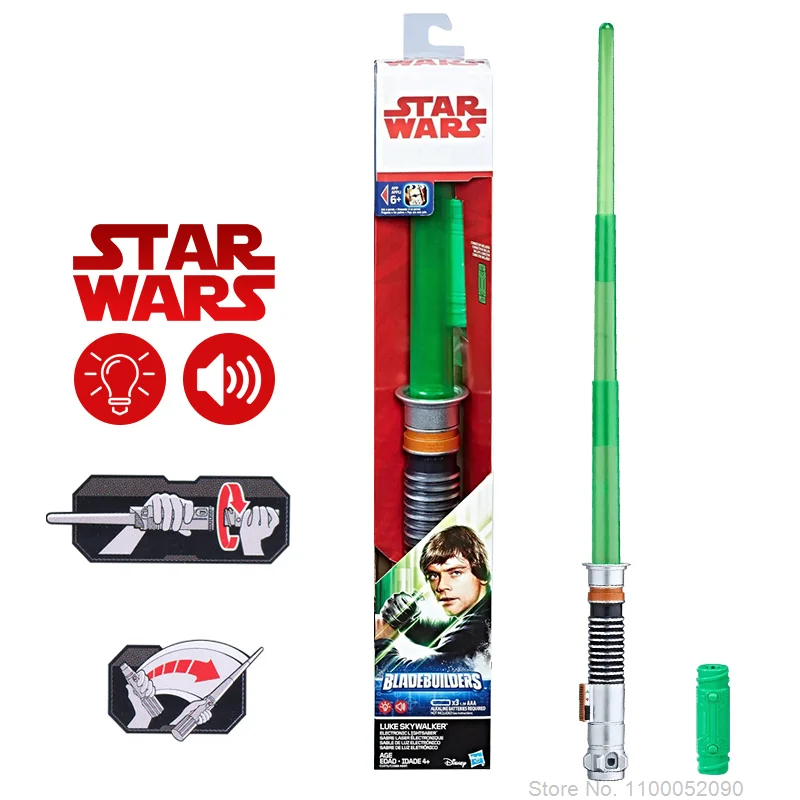 

Disney Star Wars Lightsaber Darth Vader Rey Luke Mace Windu Heavy Dueling High Quality Light Saber Cosplay Toys Christmas Gift