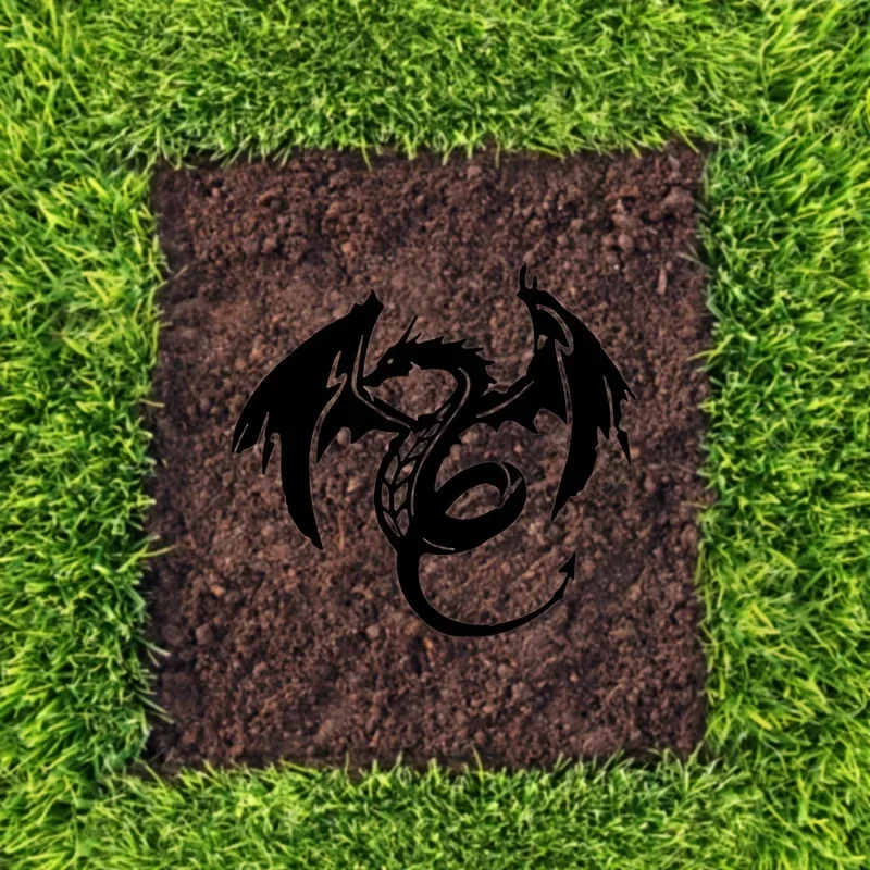 Металлический Дракон Украшение На Стену Черный Лак Железный Рисунок Домашний