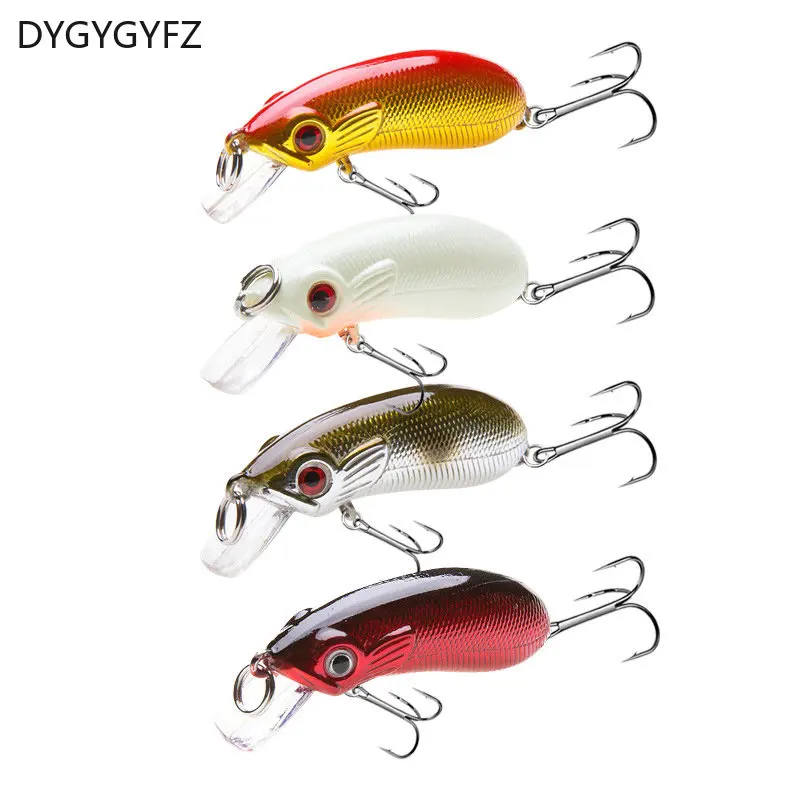 

1pcs 5cm/6.6g Floating Minnow Fishing Lure Mino Bionic Wobblers Artificial CrankBait with Tackle lure bait fake bait