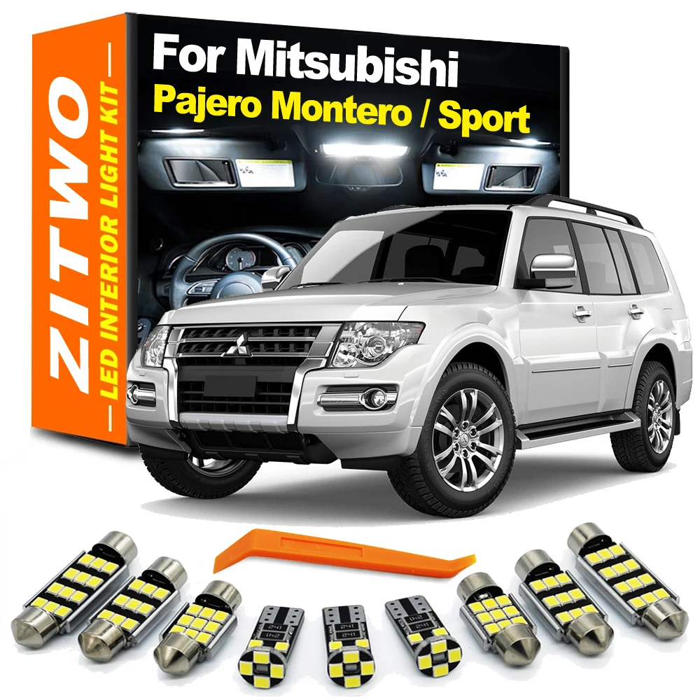 

ZITWO LED Interior Light Kit For For Mitsubishi Pajero Montero Shogun Sport 1 2 3 4 MK1 MK2 MK3 MK4 1990- 2020 2021 2022 2023