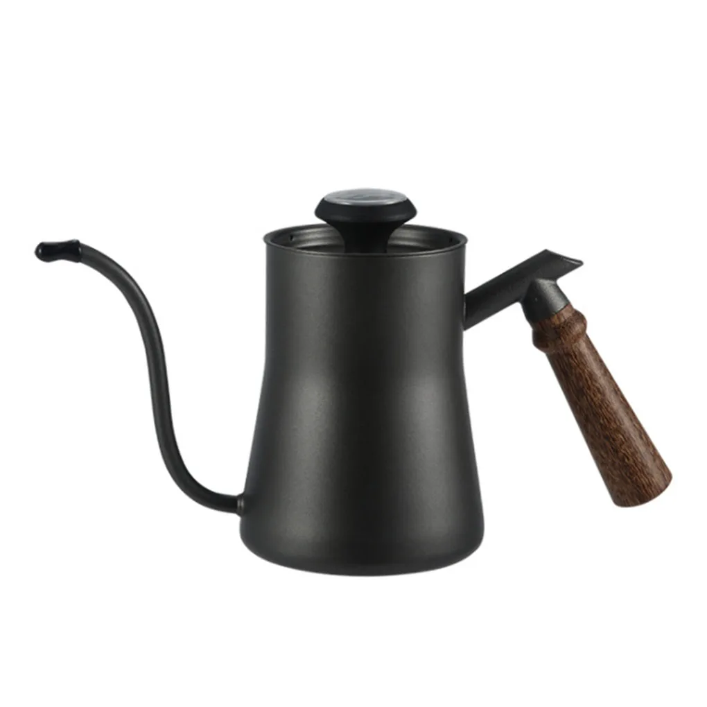 

Coffee Kettle Container Stainless Steel Handheld Tea Pot Cafe Pots Convenient Thermometer Beverage Container