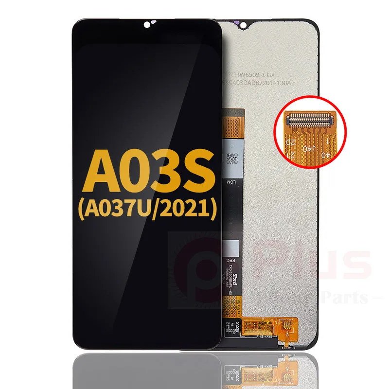 

LCD Display Without Frame Replacement For Samsung Galaxy A03s (A037U/2021) (US Version) (Refurbished) (Black)