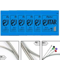 orphee electric guitar strings e b g d a single string super light gauge 009 042 rx15 guitar strings replacement accessories
