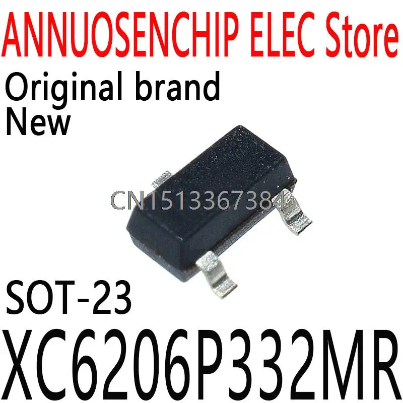 100 шт. новые и оригинальные 662K XC6206 3,3 V/0.5A SOT-23 XC6206P332MR