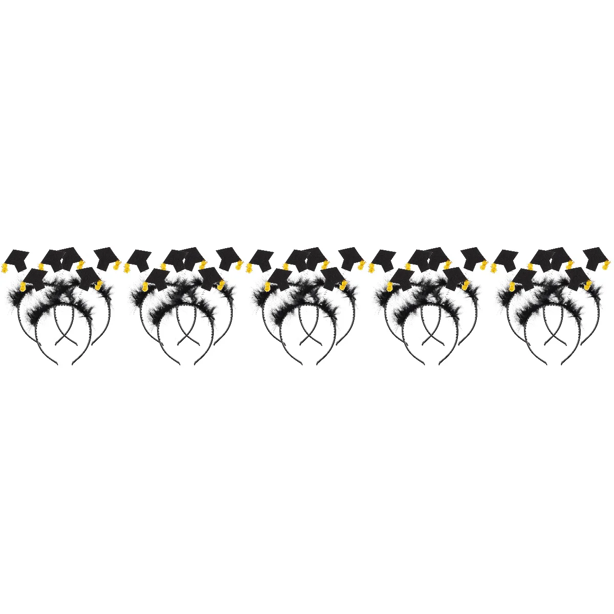 

15 шт., повязки на голову для выпускного