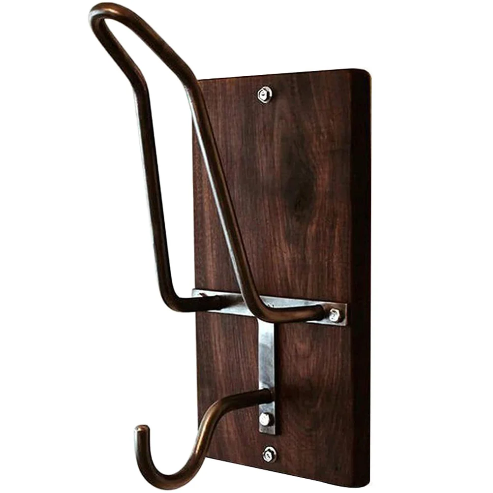 

Clothes Hook Motorcycle Rack Holder Wall Mount Hanging Key Mounted Wood Hanger