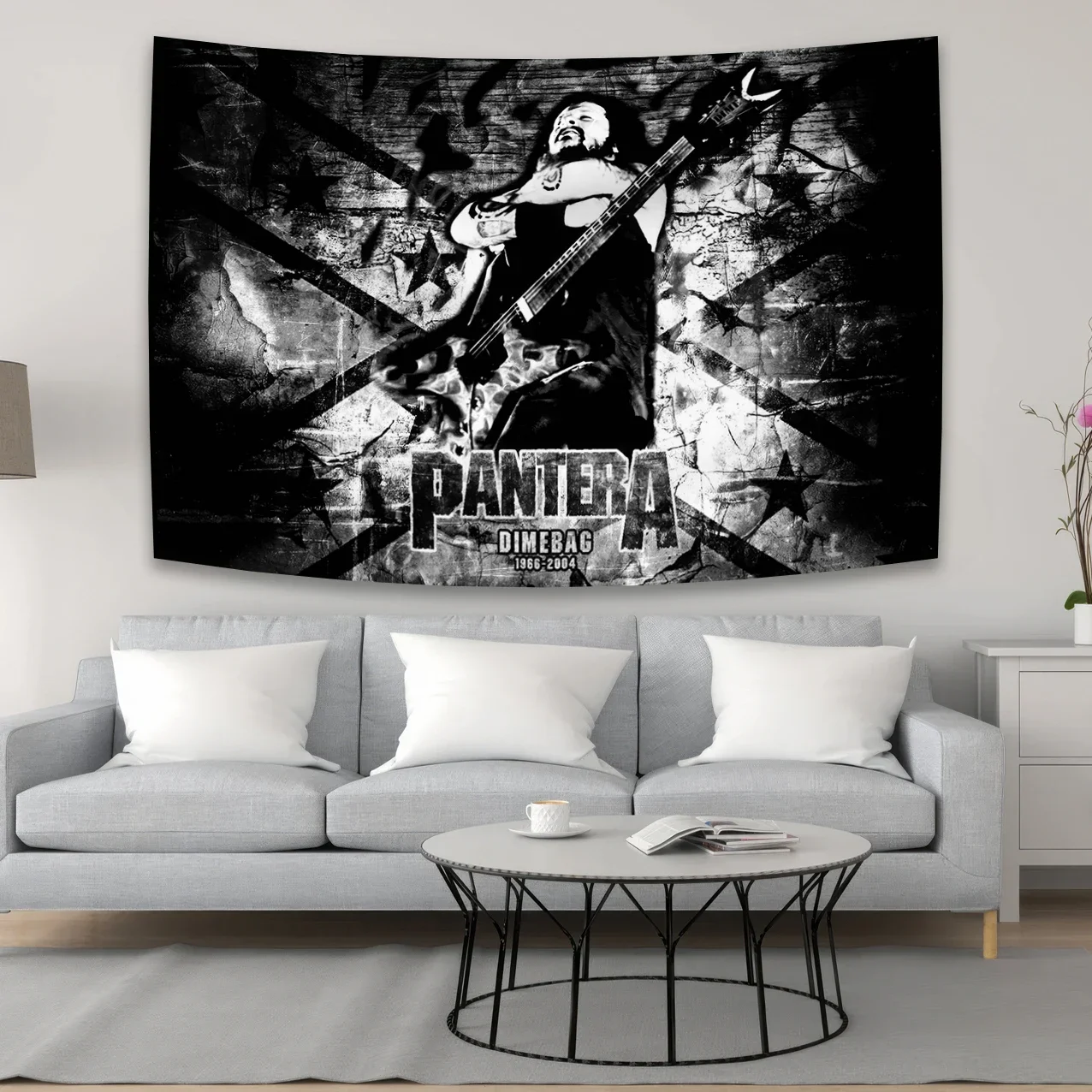 Новый гобелен из жесткой рок-группы баннеры с принтом полиэстер бар клуб гараж