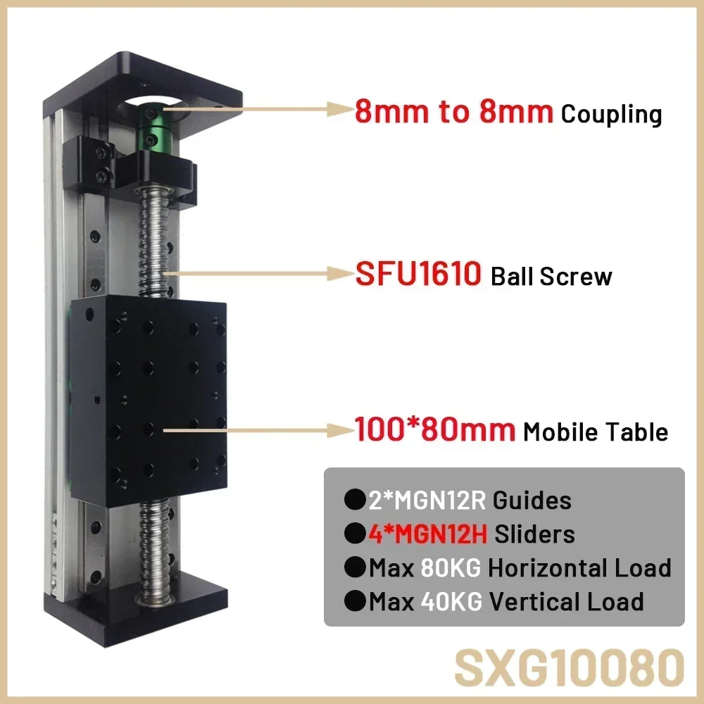 

Линейная направляющая TEHIGHAUTO SXG50/100*80-1204/1605/1610 4 шт.