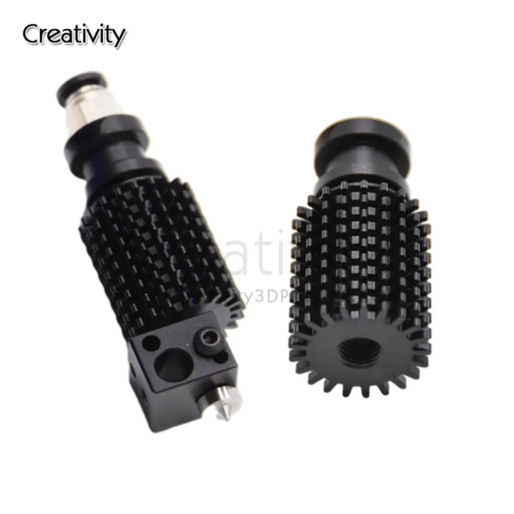 

Creativity 3D Printer Parts E3D V6 Heat Sink Remote 1.75mm/3.0mm Filament Bowden For V6 J-head Extruder Radiator