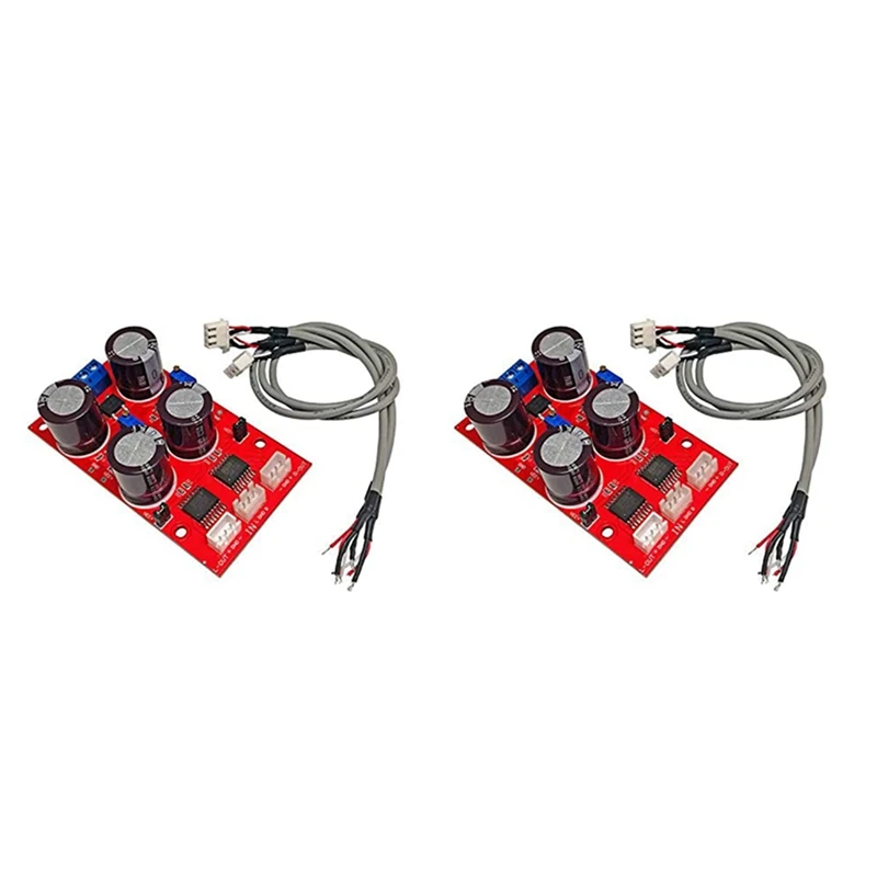 

2X DRV134 Audio Balanced Drive Unbalanced To Balanced Board Differential Output Amplifier For Dual Channel To BTL Output