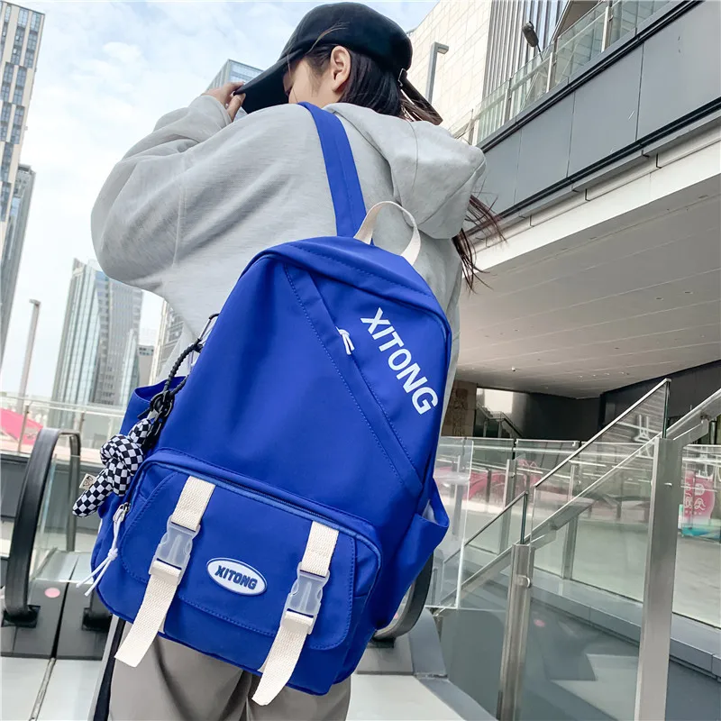 

Middle School Backpack for Girls Teen College Student High School Bags Casual Campus Women Bookbag Korean Bagpack