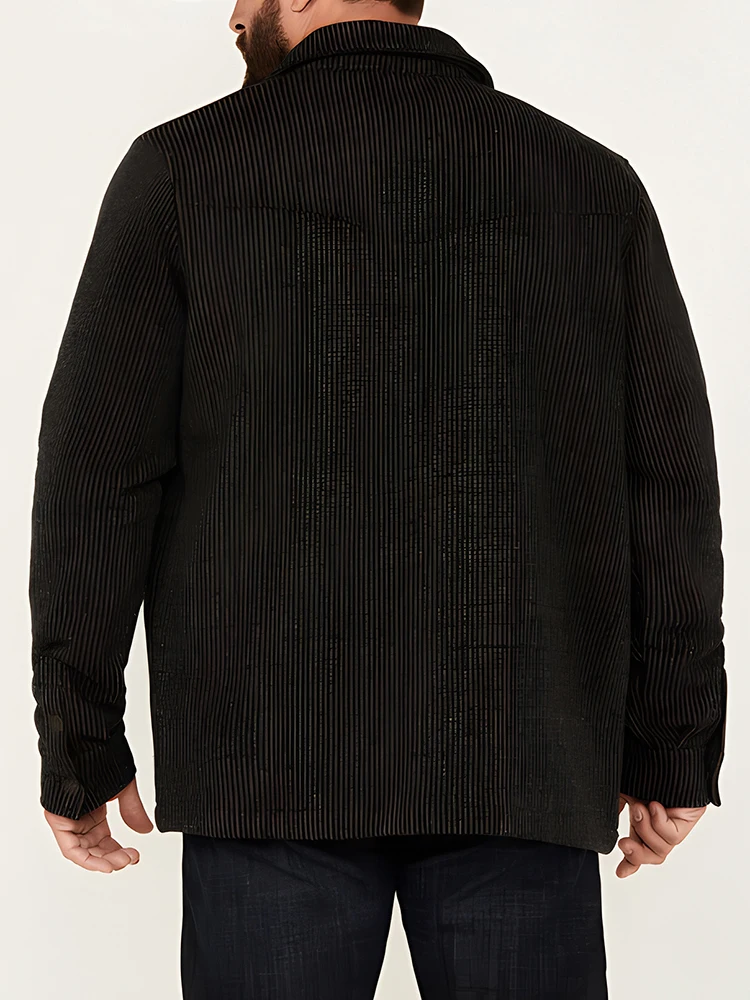 Мужская вельветовая куртка в ковбойском стиле