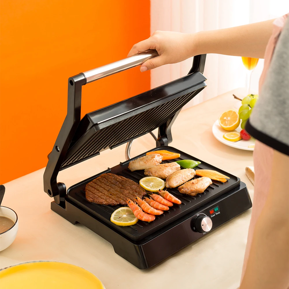 

FAFEINI Brand European Standard High-quality Barbecue Machine Sandwich Machine Breakfast Machine Home Multi-function Grill