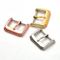 wholesale 50pcs lot stainless steel watch buckle watch clasp 12mm 14mm 16mm 18mm 20mm 22mm for watch bands watch straps