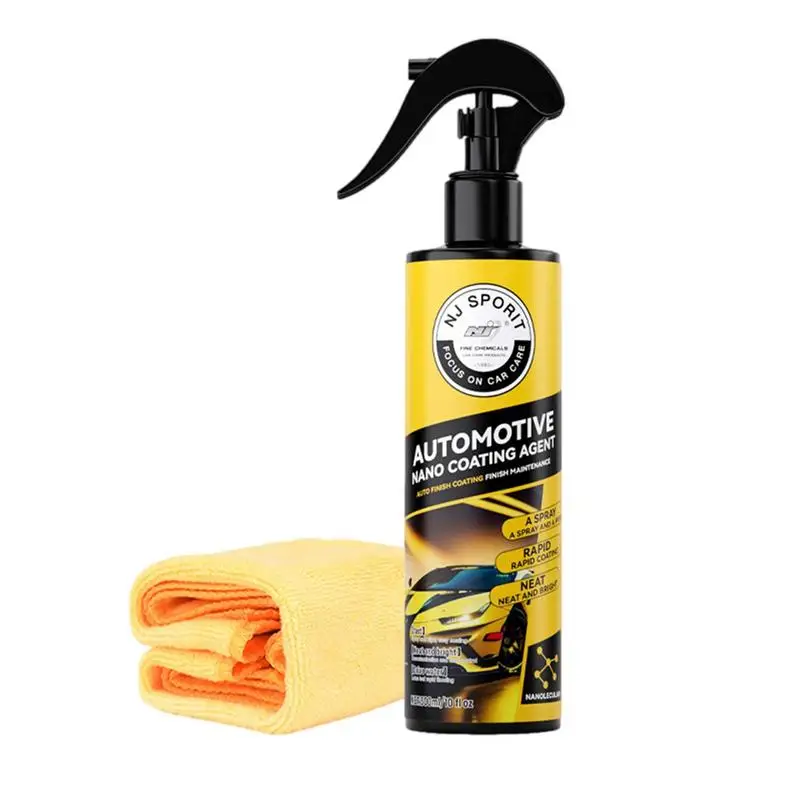

High Protection Quick Coating Spray Quick Coating Spray High Protection Shine Ar mor Ceramic Waterless Wash Wax Hydrophobic