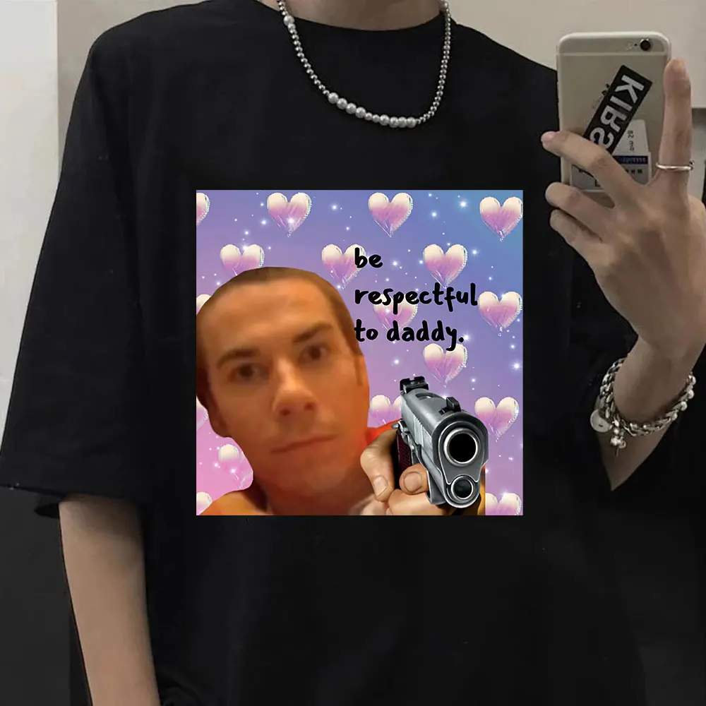 

Baka Spencer Graphics Print T-shirt Men's Women's Oversized T-shirts Harajuku Streetwear Casual Loose Short Sleeve T Shirt Tops