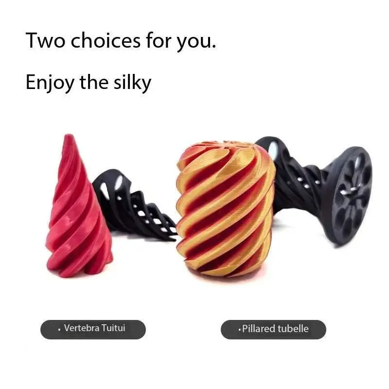 3D напечатанная спираль Стандартная пирамида скульптура Проходная