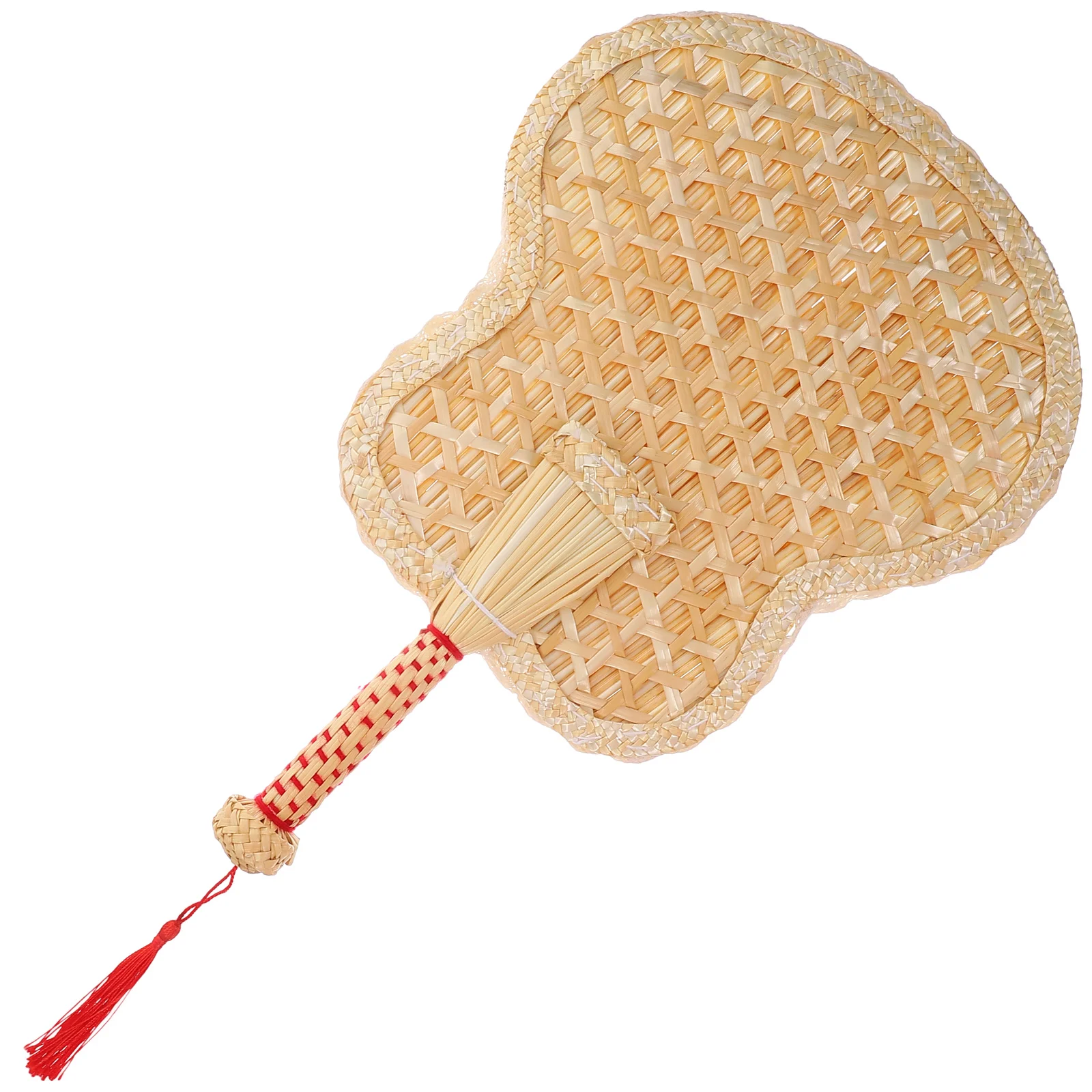 

Manual Fan Handheld Chinese Fans Woven Summer Rustic Decorative Vintage