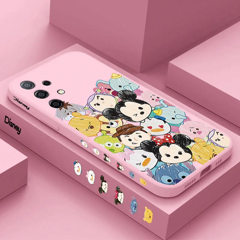 

Disney Tsum Tsum Silicone Case For Samsung A81 A53 A91 A50 A12 A22S A52 A52S A51 A72 A71 A32 A22 A20 A30 A21S A12 A02S A11 4G 5G