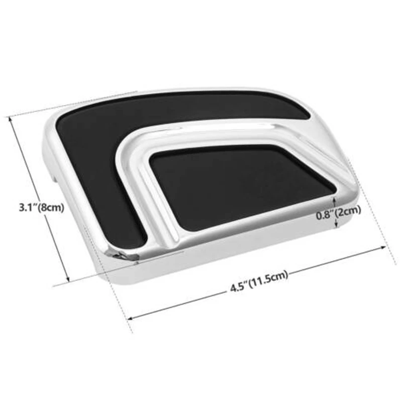 Большая колодка для педали тормоза с воздушным потоком Street Glide 06-19 Softail Slim S FLSS