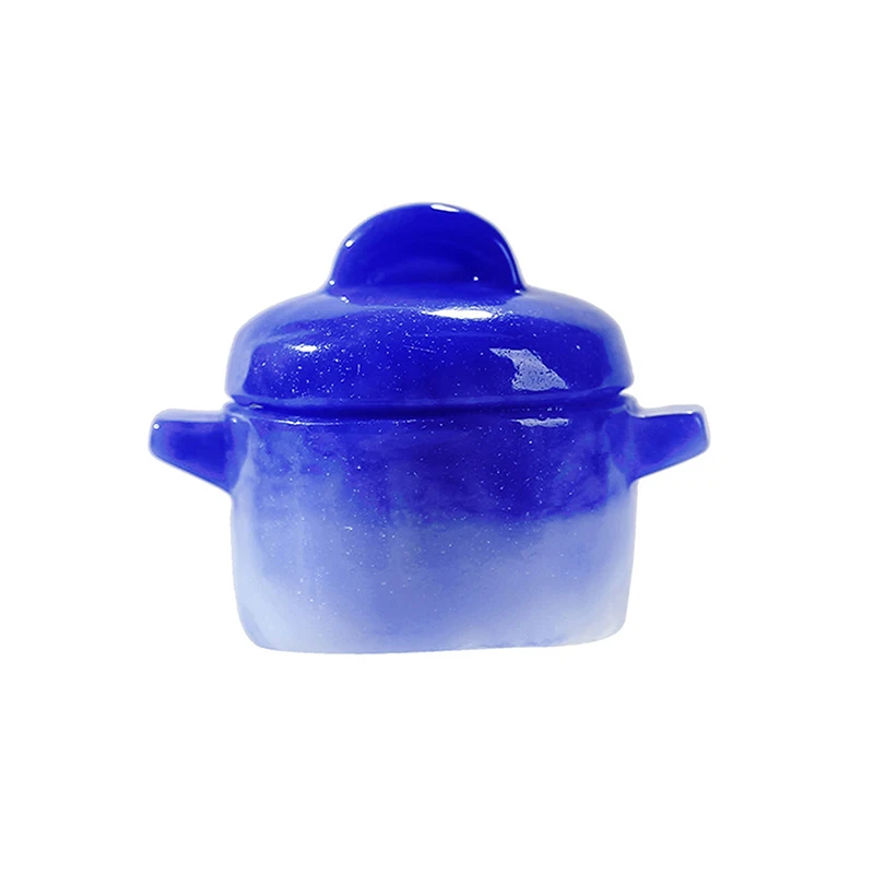 10 шт. 1/12 масштаб кукольный домик миниатюрная имитация синего и белого фарфора