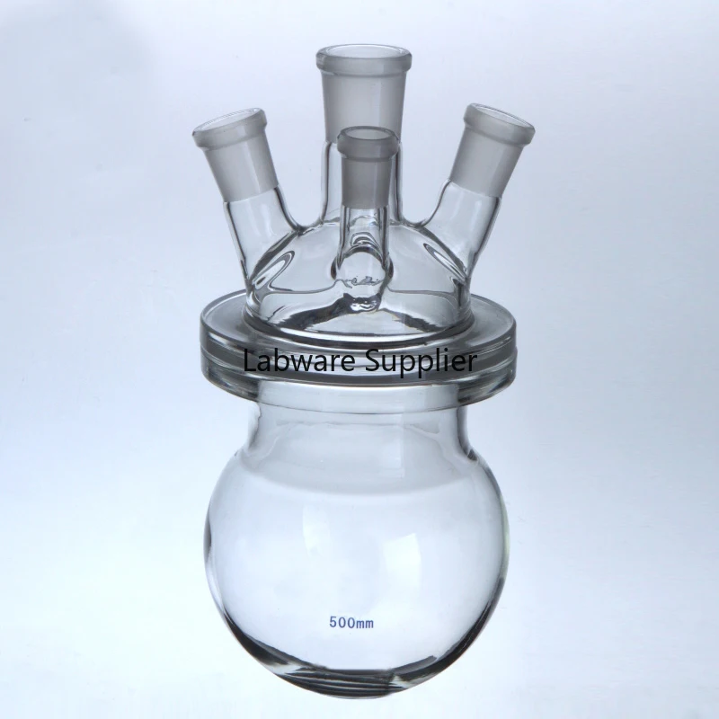 Реакционные колбы из боросиликатного стекла Four Mothes Global 250 мл, 500 мл, 1000 мл, 2000 мл