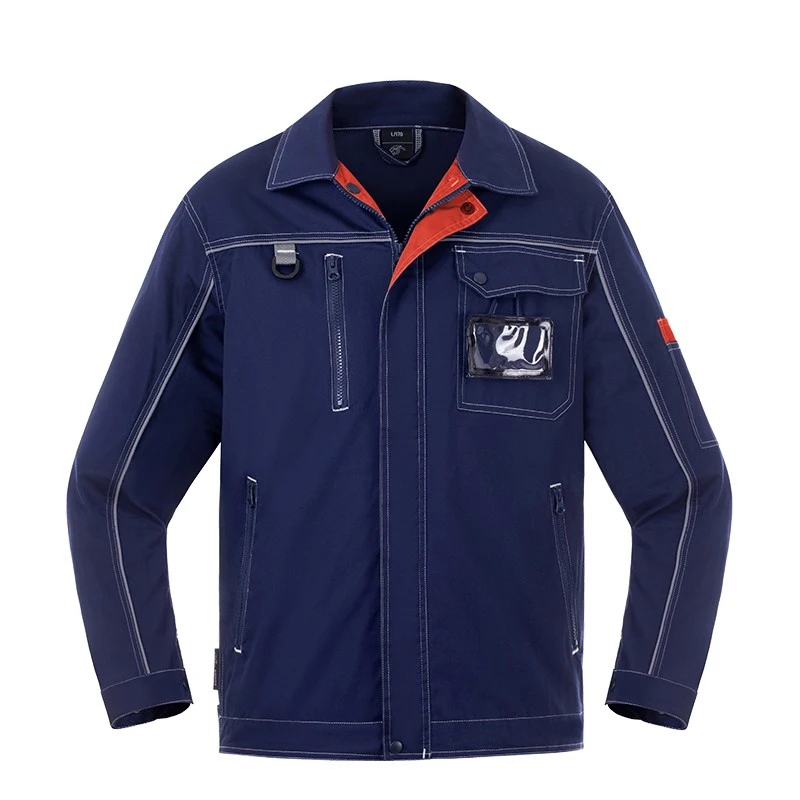 Odzież robocza Mundur Męska odzież Płaszcz i spodnie Garnitur spawalniczy Kurtka Warsztat naprawczy samochodów mechaniczna