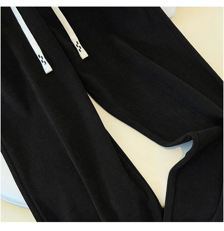 Женские флисовые прямые брюки на осень/зиму 5XL 6XL 7XL 8XL 9XL 150 кг