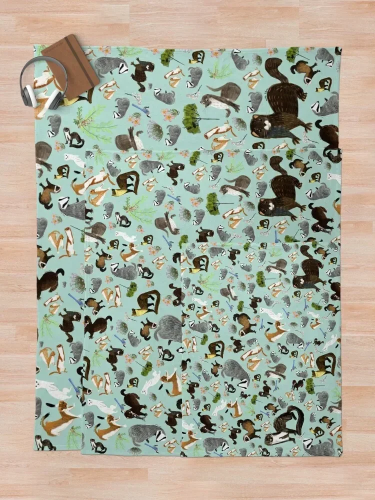 Покрывало mustelid из Испании с рисунком Роскошные рождественские подарки дорожные