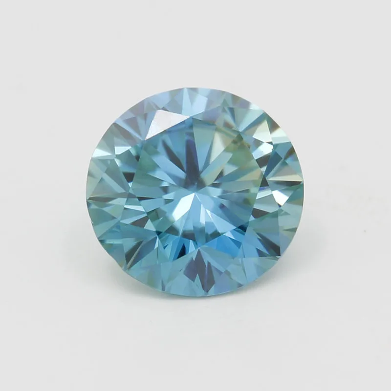 

Бриллиантовый синтетический Муассанит, 6,5 мм, 1 карат