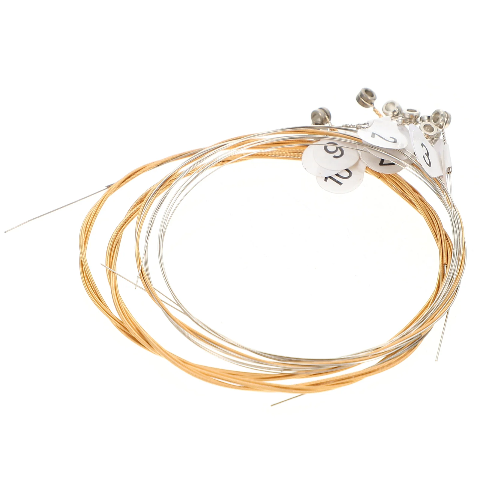 

Lyre Strings String Harp Replacement Accessories Instrument Pipa Practice Set Guitar Changing 10 Kit Lute Tuning Autoharp Metal
