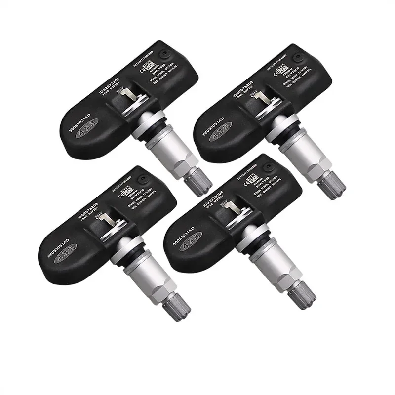 

1/4 шт. 433 МГц TPMS датчик давления в шинах 56053031 AD для Chrysler 300C 200 Grand Voyager Dodge Journey зарядное устройство Jeep Compass