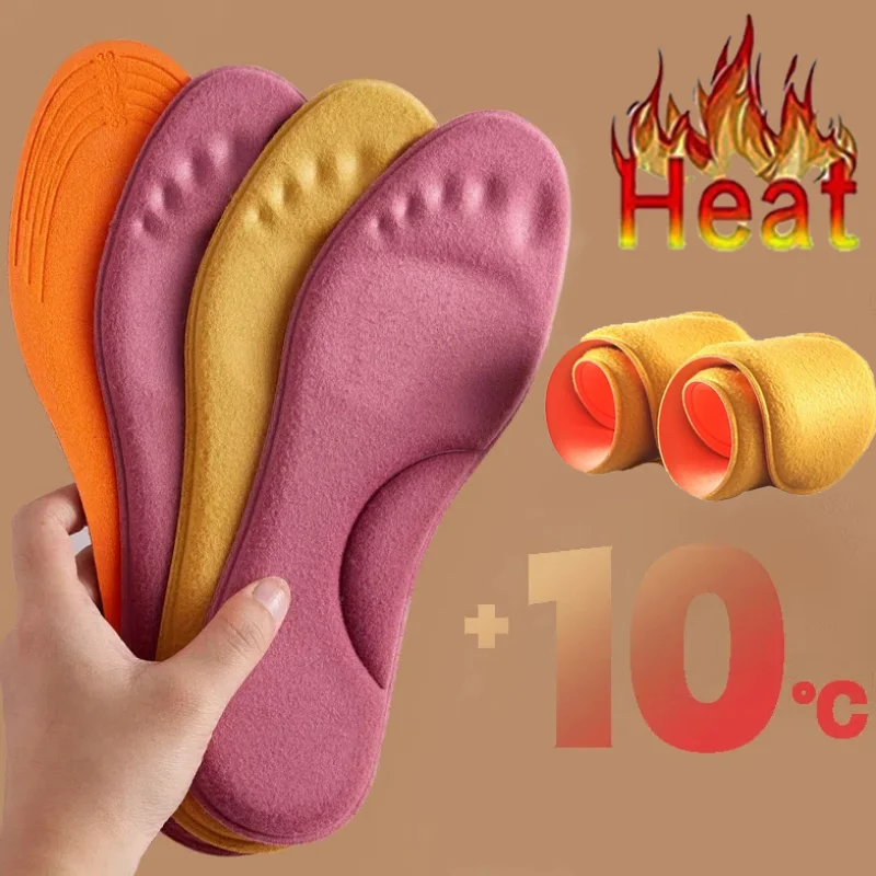 

Winter Self Heated Thermal Insoles for Shoes Warm Memory Foam Support Insoles Men Women Sports Shoes Self Heating Insoles Pads