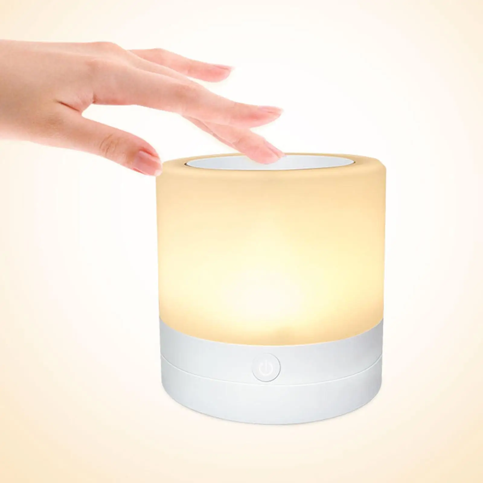 

LED Night Light Bedside Lamp Multicolor USB Rechargeable Atmosphere Lamp