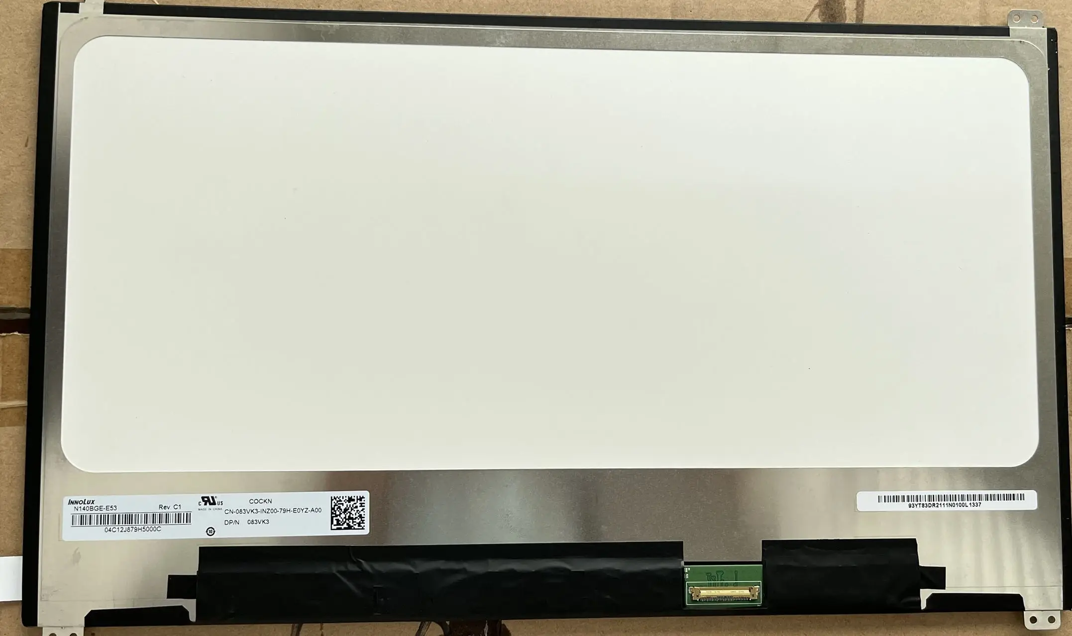 

N140BGE-E53 14,0 ''ноутбук ЖК-экран панель матрица 1366*768 EDP 30 контактов