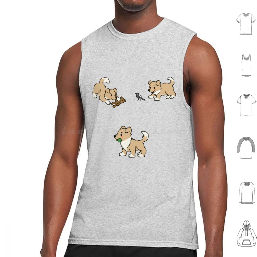 

The Rough Collie Pack-Lassie-Sheltie Tank Tops Print Cotton Sheltie Pack Lassie Pack Sheltie Pack Rough Collie Pack