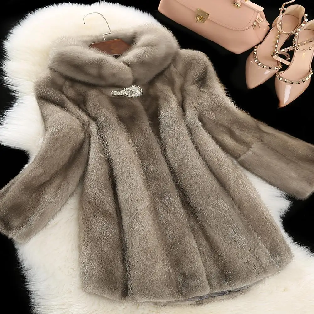 

Women real mink coats female mink fur coat genuine long fur coat ladies winter clothes oversize 6xl 5xl 7xl natura fur coats