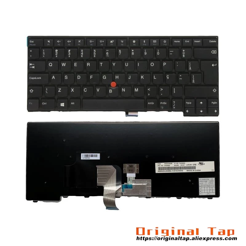 BR Бразильская клавиатура для Lenovo Thinkpad L470 01EN472 01EN512