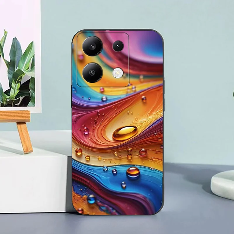 Для Xiaomi POCO C 31 G 50 NEO 2 3 4 5 65 M F 51 55 X PRO S GT 6 NFC TPU Черный Мягкий чехол для телефона