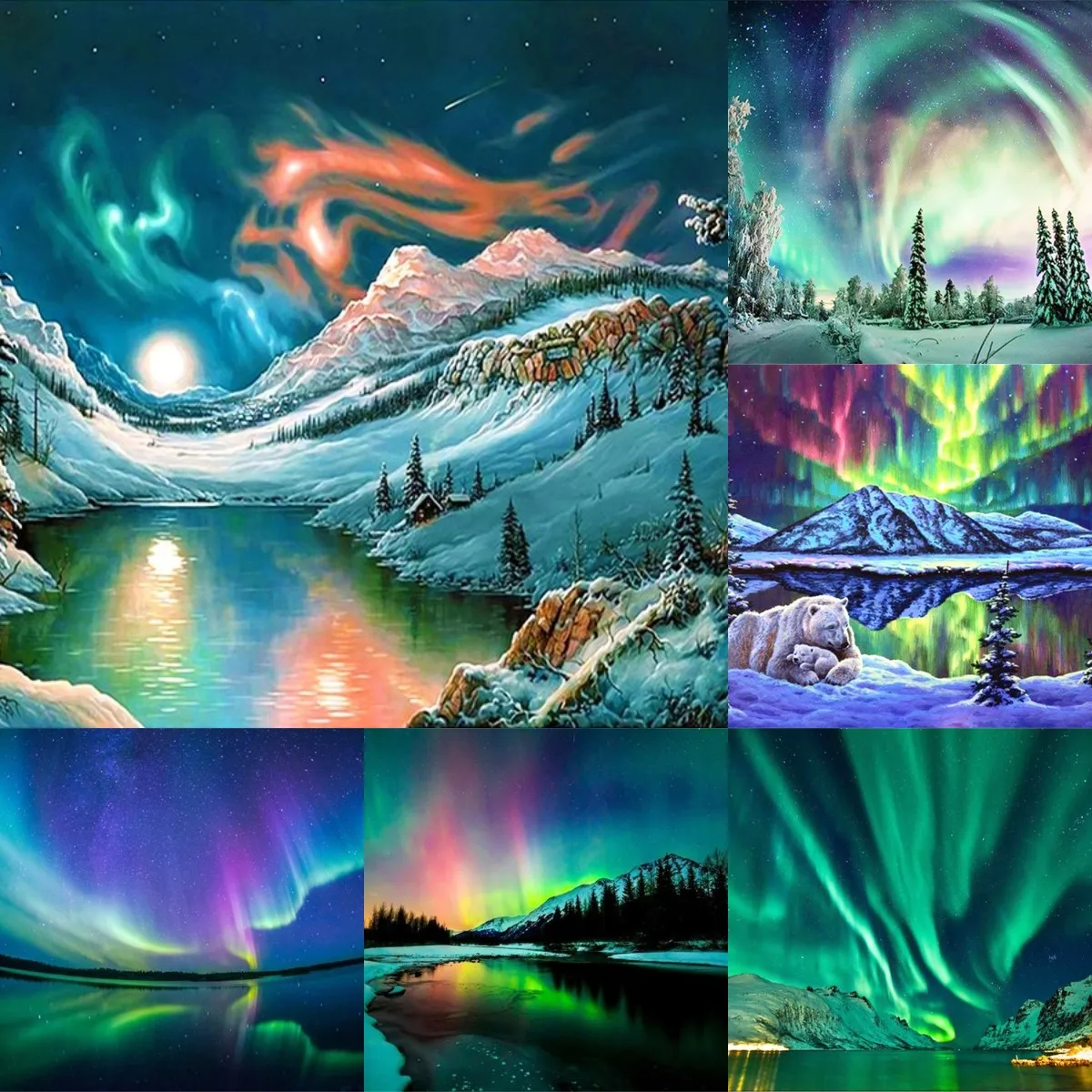 Secret Lanscape Painting By Numbers For Adults Kids Kits Hand Painted Drawing Canvas DIY Oil Coloring Paint Picture By Numbers